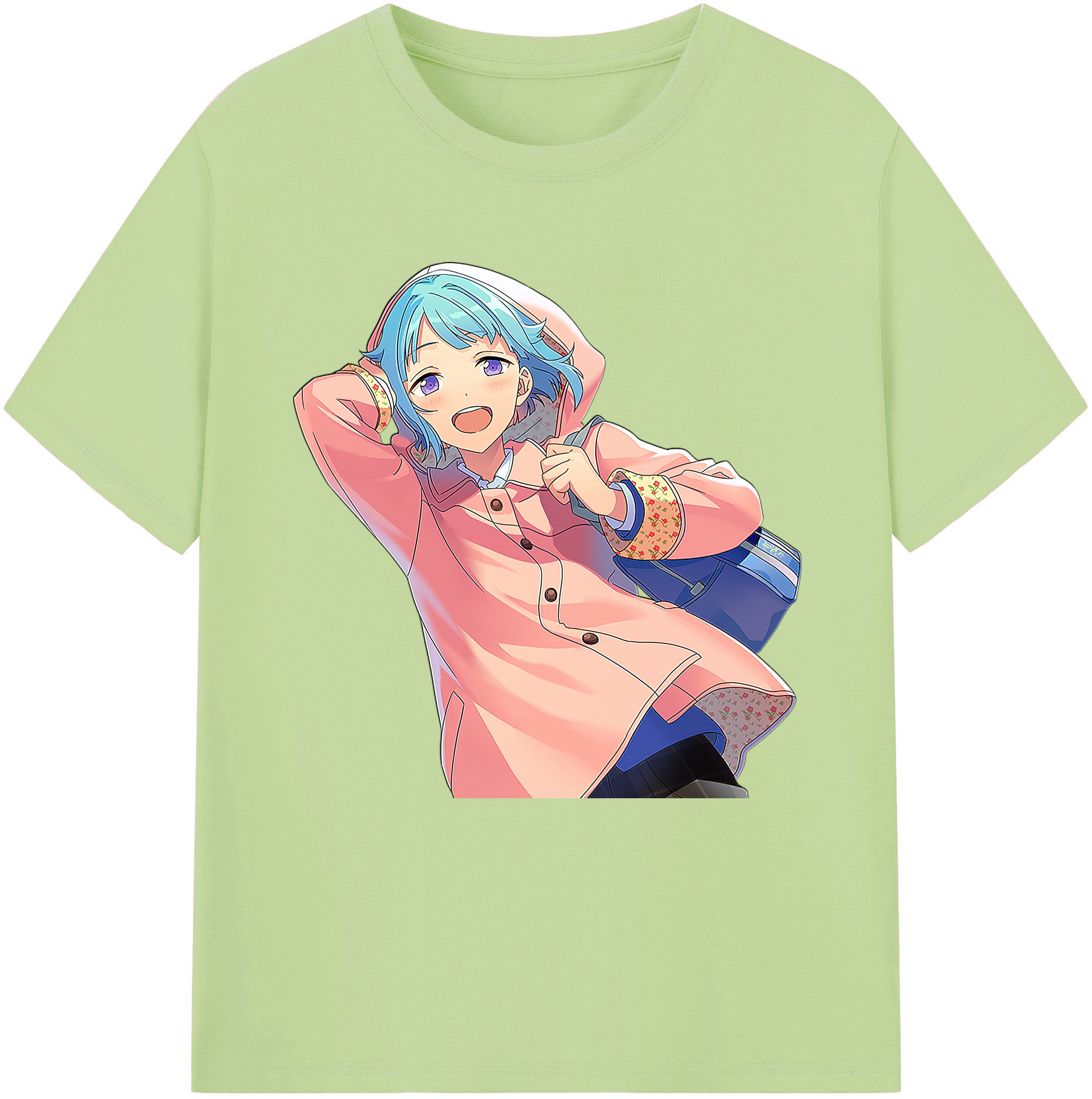 （画像用） あんさんぶるスターズ! Ensemble Stars 綿100％半袖Tシャツ（フロントプリント）